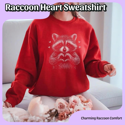 Raccoon Heart Sweatshirt - photo 2