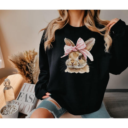 Coquette Easter Bunny Sweatshirt