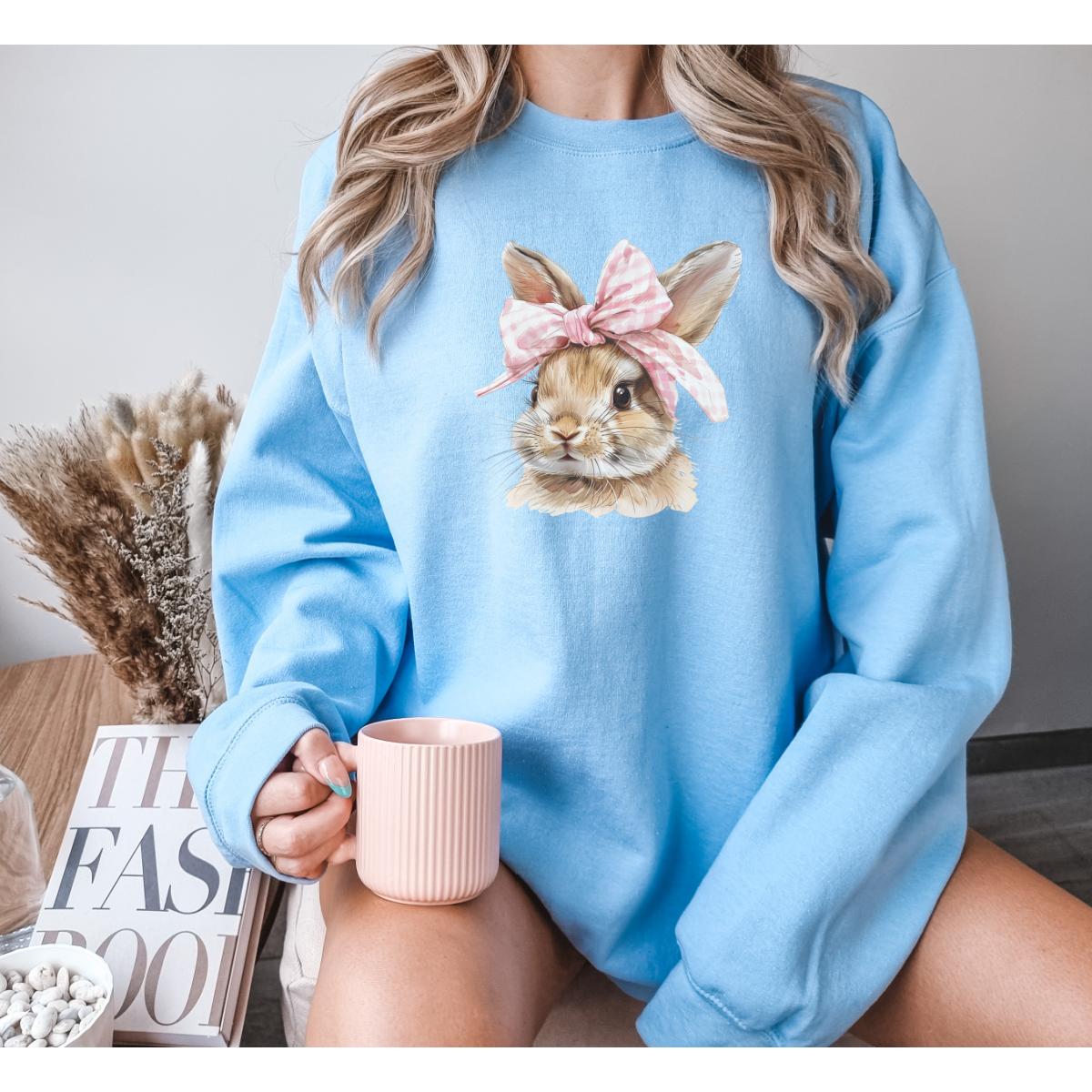 Coquette Easter Bunny Sweatshirt