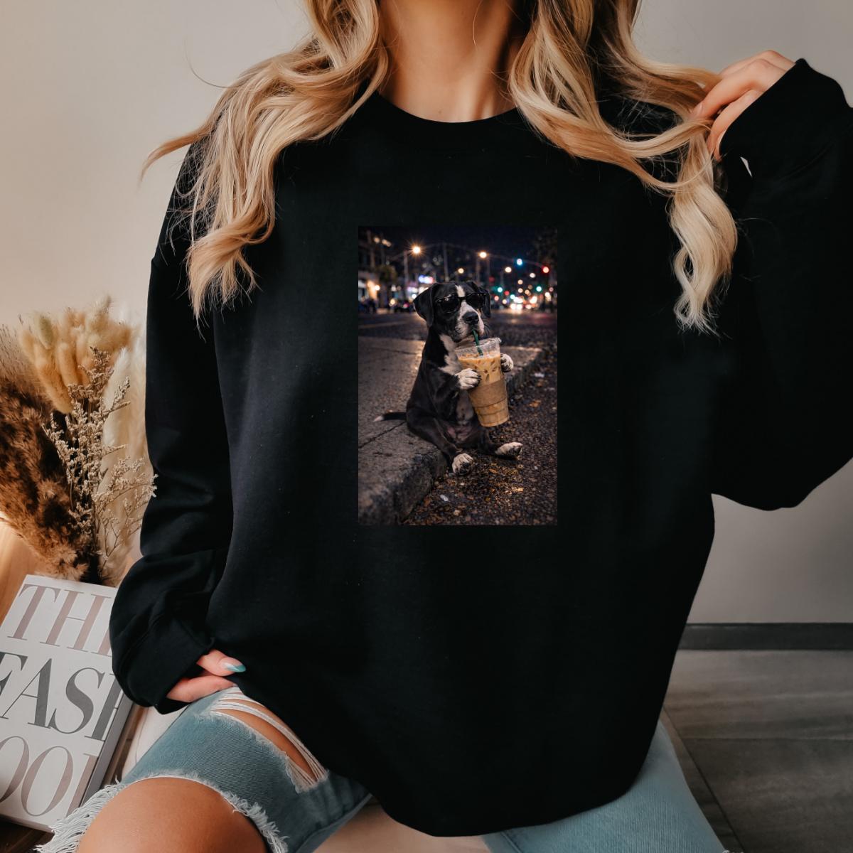 Coffee Dog Sweatshirt