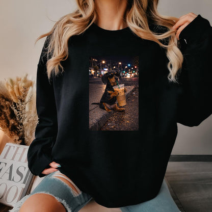 Coffee Dog Sweatshirt