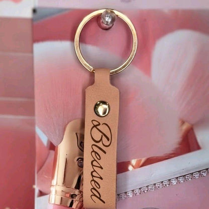 Custom Leather Ring Tag