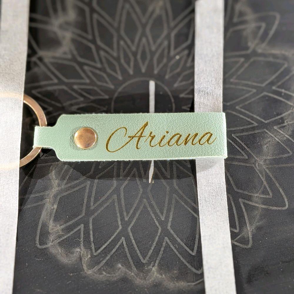 Custom Leather Ring Tag - photo 3