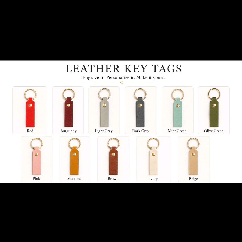 Custom Leather Ring Tag - photo 5