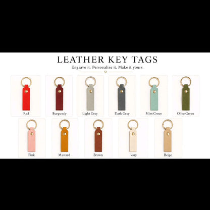 Custom Leather Ring Tag - photo 5