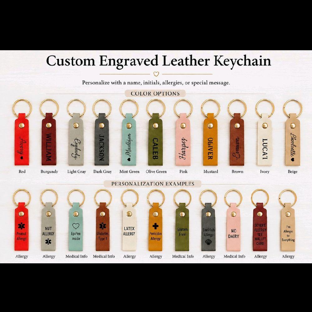 Custom Leather Ring Tag - photo 6