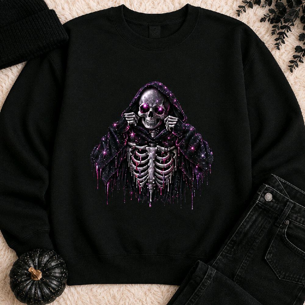 Chilled Skeleton Halloween Sweatshirt