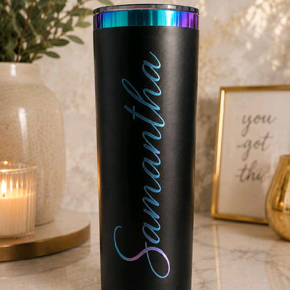 Custom Rainbow Engraved 20oz Tumbler - photo 6