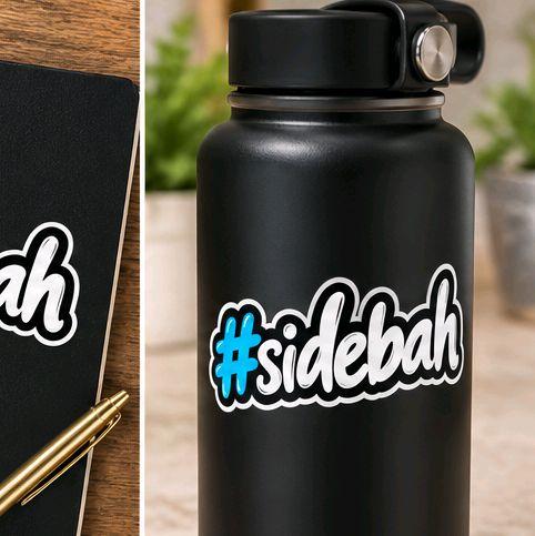 #sidebah Sticker