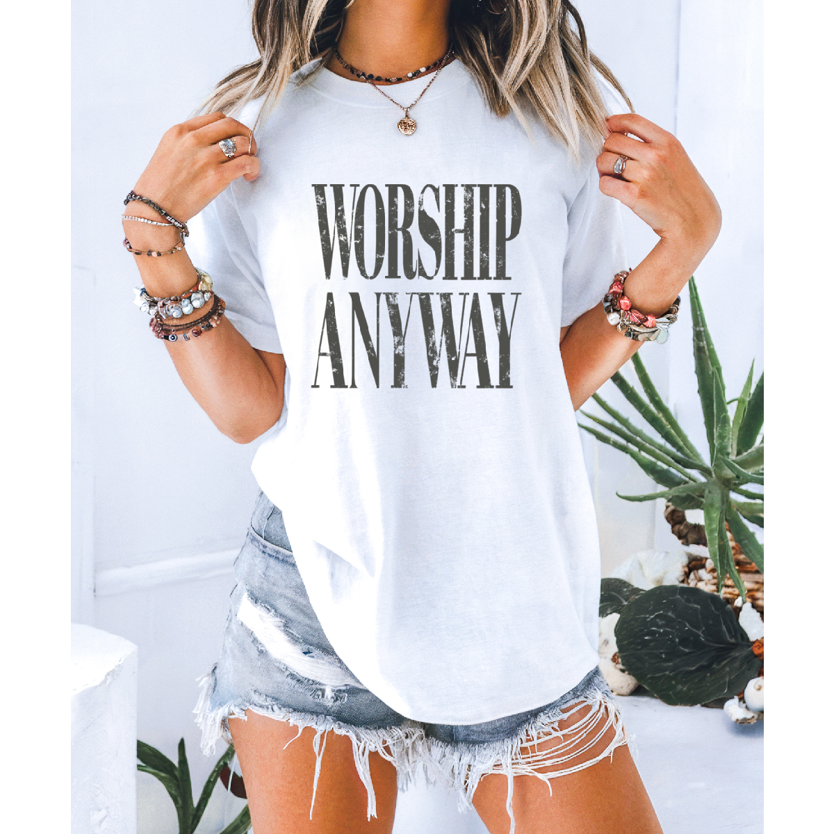 Worship Anyway tshirt