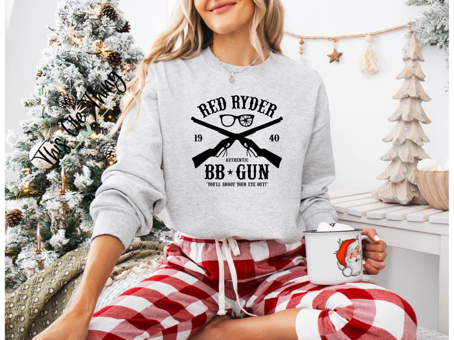 Christmas story BB gun sweatshirt