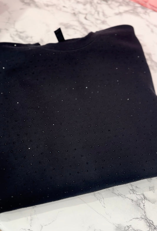 Limited edition rhinestone sweatshirt **pre order**