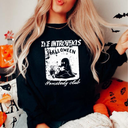 Introverts Halloween Sweatshirt