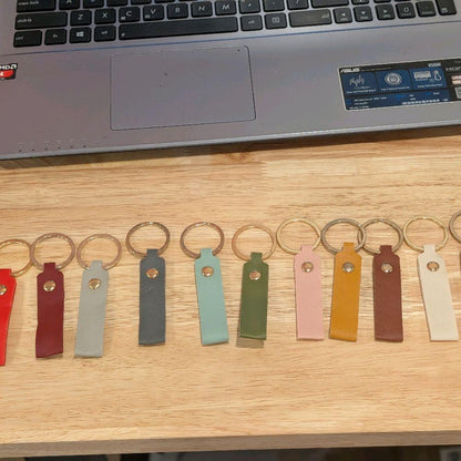Custom Leather Ring Tag