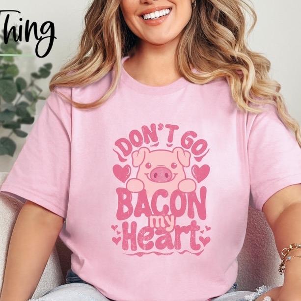 Love Bacon My Heart T-Shirt