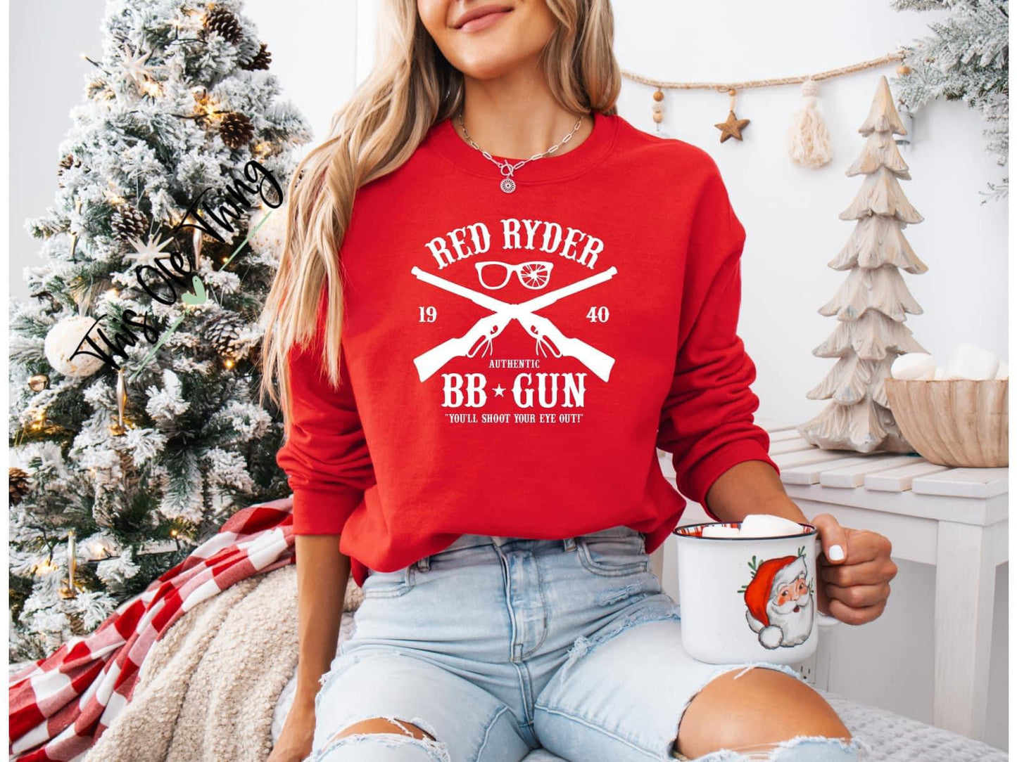 Christmas story BB gun sweatshirt