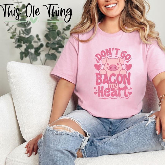 Love Bacon My Heart T-Shirt
