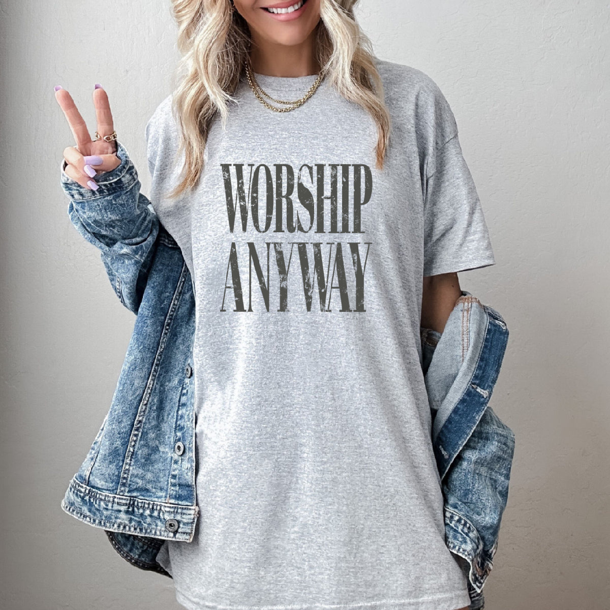 Worship Anyway tshirt