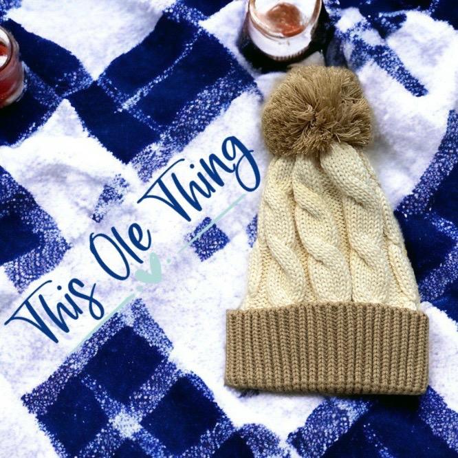Luxury Winter Cable Knit Beanie