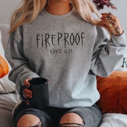 Fireproof Witch Crewneck Sweatshirt