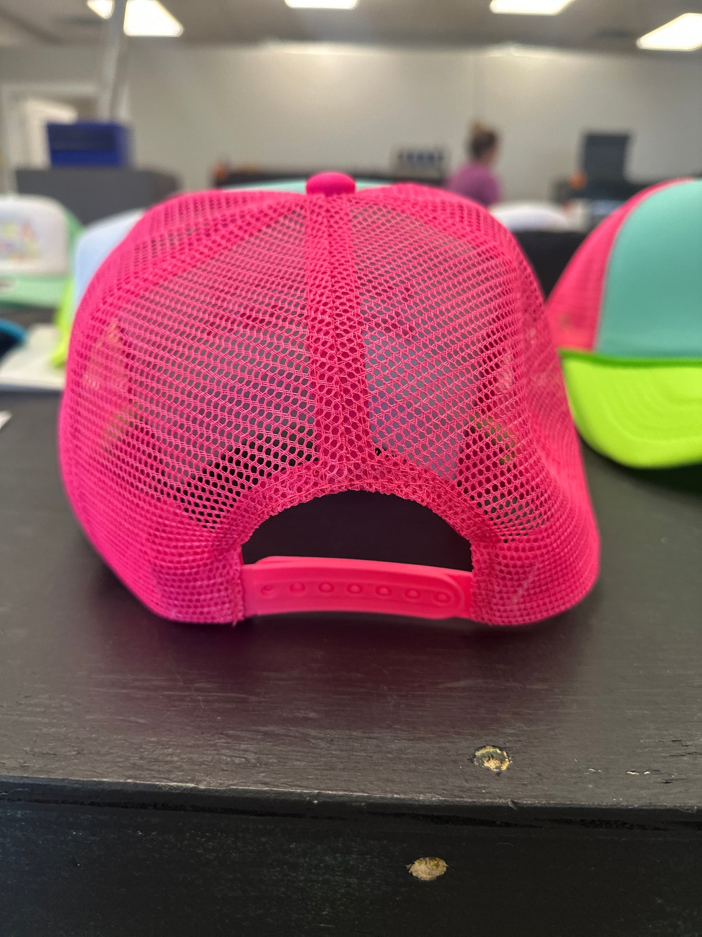 “I Got My Cooch Pierced at Claire’s” Embroidered Neon Hat