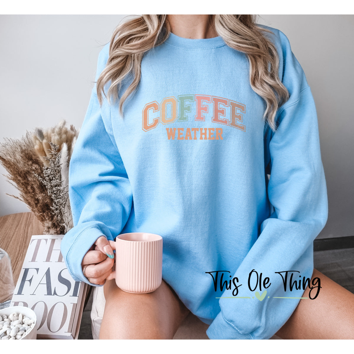 Coffee weather crewneck