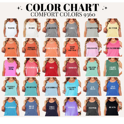 TikTok live sale Comfort color tank