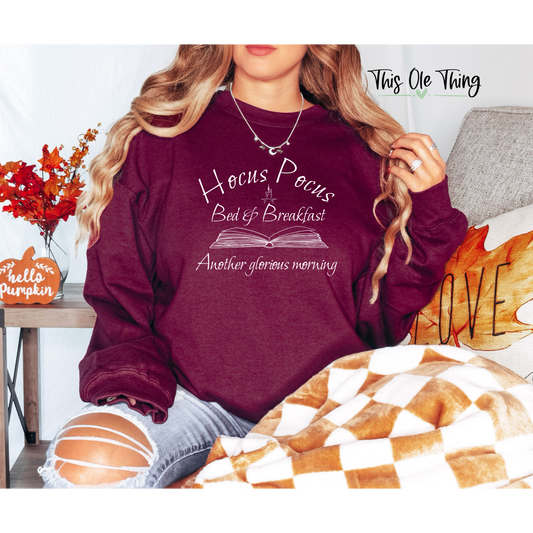 Hocus Pocus Bed & Breakfast Crewneck