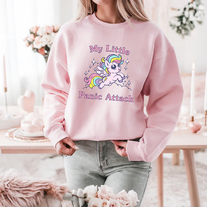 My little panic attack sweatshirt