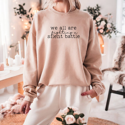 Silent battles sweatshirt