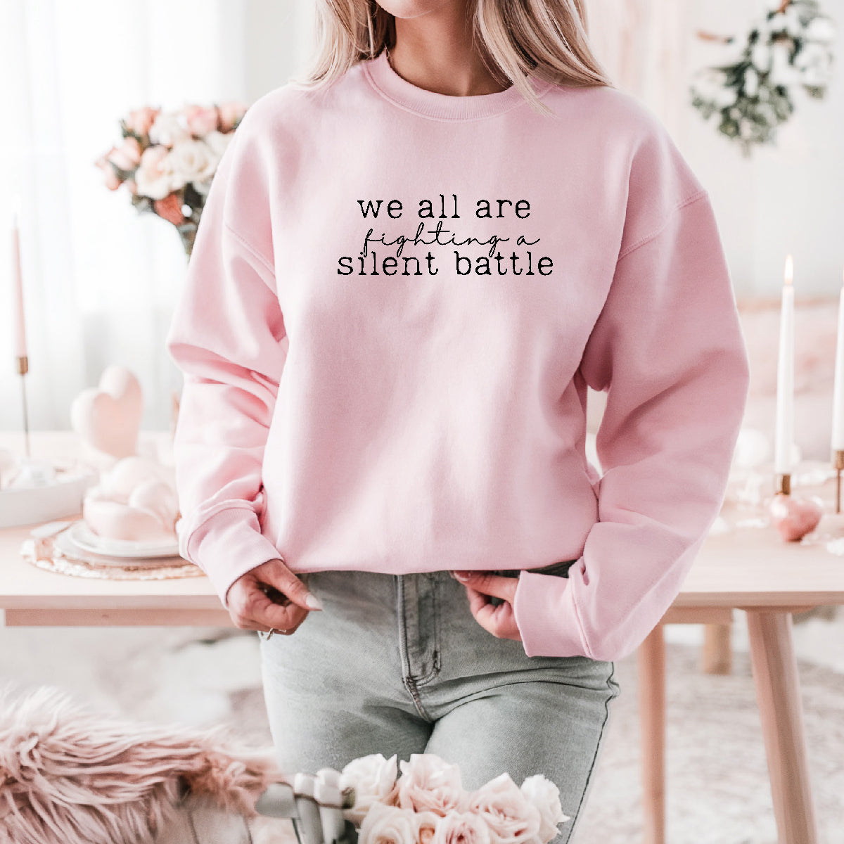 Silent battles sweatshirt