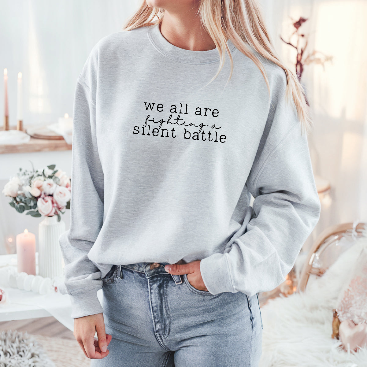 Silent battles sweatshirt