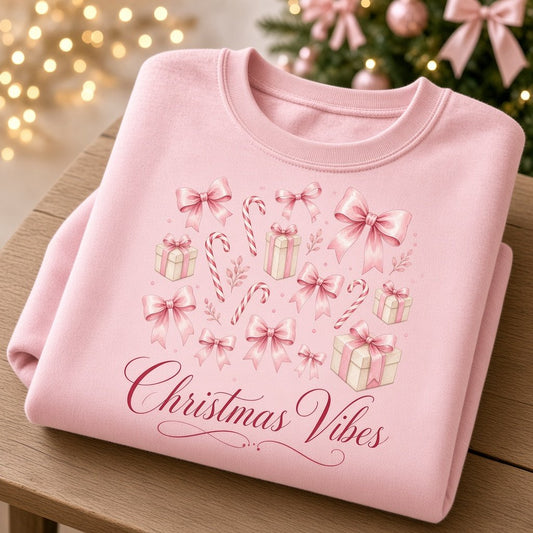 Christmas Vibes Crewneck Sweatshirt