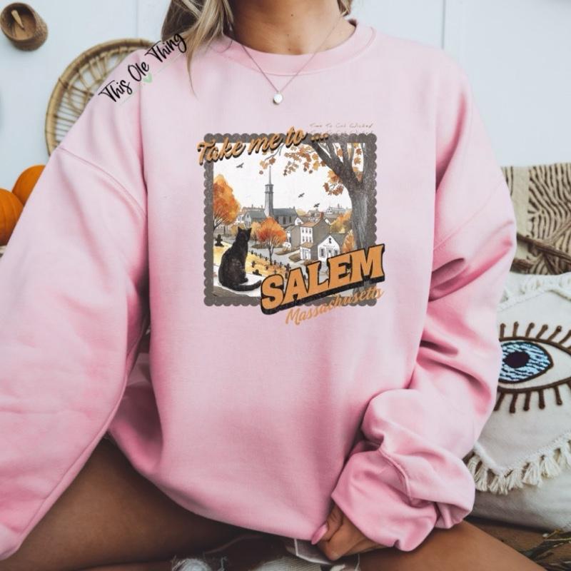 Back To Salem Crewneck Sweatshirt