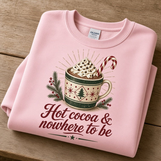 Hot Cocoa Club Crewneck Sweatshirt