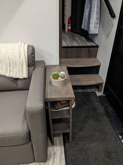 RV shoe rack