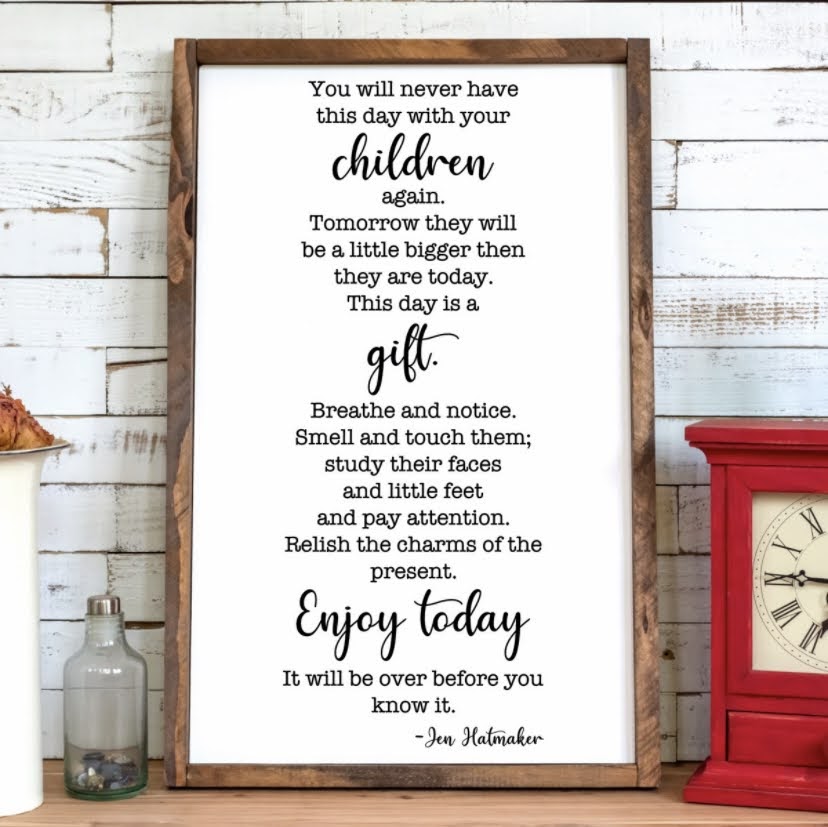 16x24 Children Are A Gift Wooden Sign