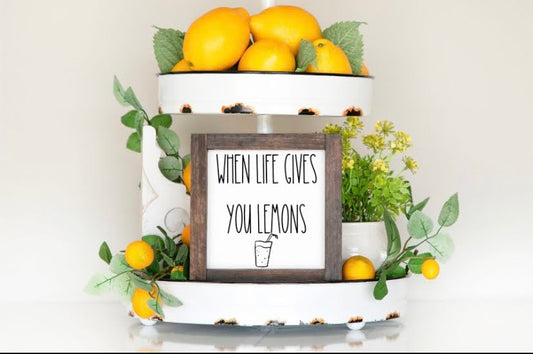 6x6 When Life Gives You Lemons