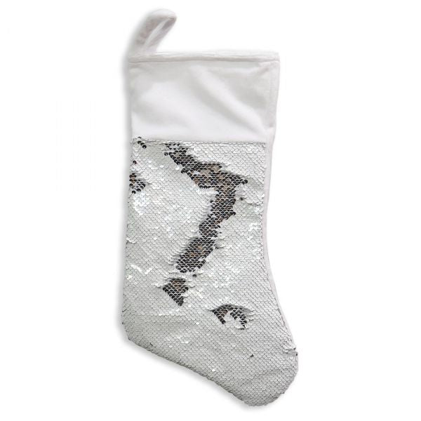 Customizable sequin stocking