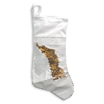 Customizable sequin stocking